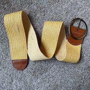 Yellow Fossil belt, size Medium